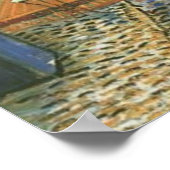 Cafe Terrace by Gogh Post-Impressionniste Poster (Coin)