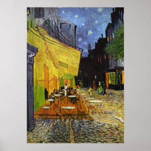 Cafe Terrace in het Poster Night Van Gogh