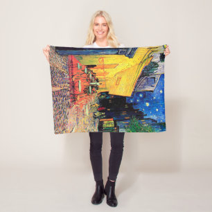 Cafe Terrace in Night, Vincent van Gogh, 1888 Fleece Deken