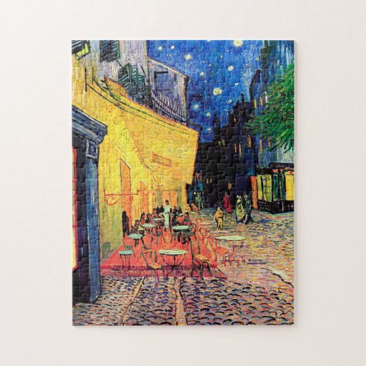 Cafe Terrace in Night, Vincent van Gogh, 1888 Legpuzzel (Verticaal)
