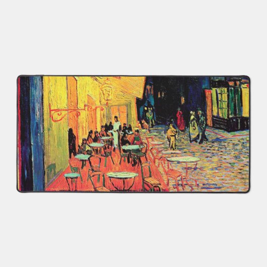 Cafe Terrace in Night, Vincent van Gogh Bureaumat (Voorkant)