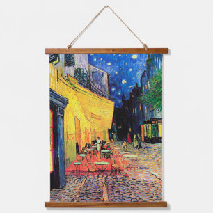 Cafe Terrace in Night, Vincent van Gogh Hangend Wandkleed
