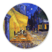 Cafe Terrace in Night Vincent van Gogh Keramische Knop (Voorkant)