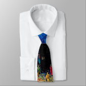 Cafe Terrace in Night, Vincent van Gogh Stropdas (Gebonden)