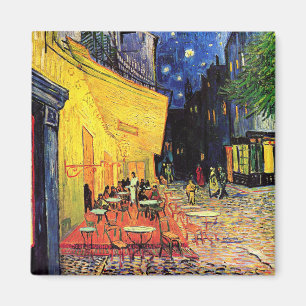 Café Terrace over de plaats van het forum, Arles Magneet