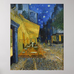 Café Terrace van Vincent Van Gogh Poster