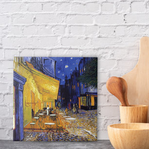 Cafe Terrace van Vincent van Gogh Tegeltje