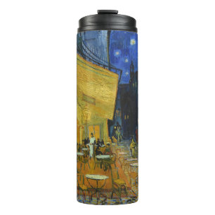 Café Terrace van Vincent Van Gogh Thermosbeker