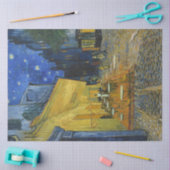 Café Terrace van Vincent Van Gogh Tissuepapier (Craft)