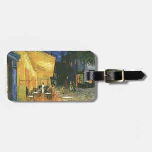 Cafe Terrace - Vincent van Gogh Bagagelabel