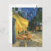 Cafe Terrace - Vincent van Gogh Briefkaart (Voorkant / Achterkant)