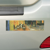 Cafe Terrace - Vincent van Gogh Bumpersticker (Op auto)