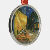 Cafe Terrace - Vincent van Gogh Metalen Ornament (Rechts)