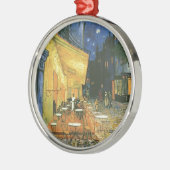 Cafe Terrace - Vincent van Gogh Metalen Ornament (Links)