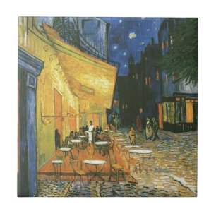 Cafe Terrace - Vincent van Gogh Tegeltje