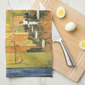 Cafe Terrace - Vincent van Gogh Theedoek (Quarter Fold)