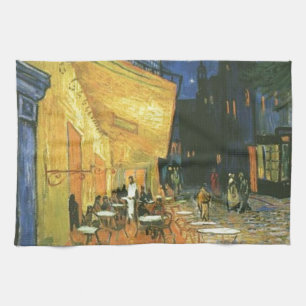 Cafe Terrace - Vincent van Gogh Theedoek
