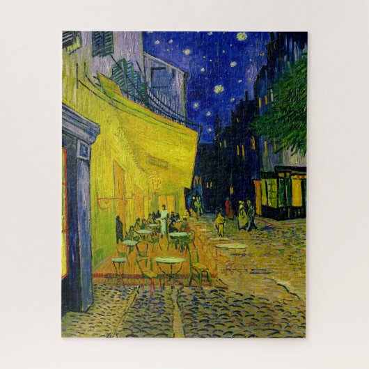 Café Terras Arles, Place du Forum van Van Gogh Legpuzzel (Verticaal)