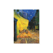 Café Terras bij Nacht