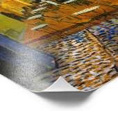 Café Terrasse en soirée | Van Gogh | Impression ph (Coin)