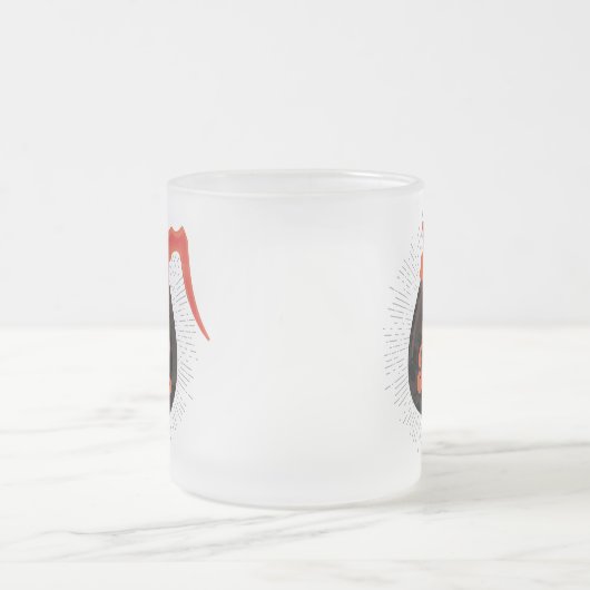 (Café) Tête de pot Tête de café Mug (Centre)