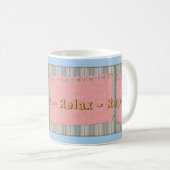 Café Thé Relax Répéter Mug (Devant droit)