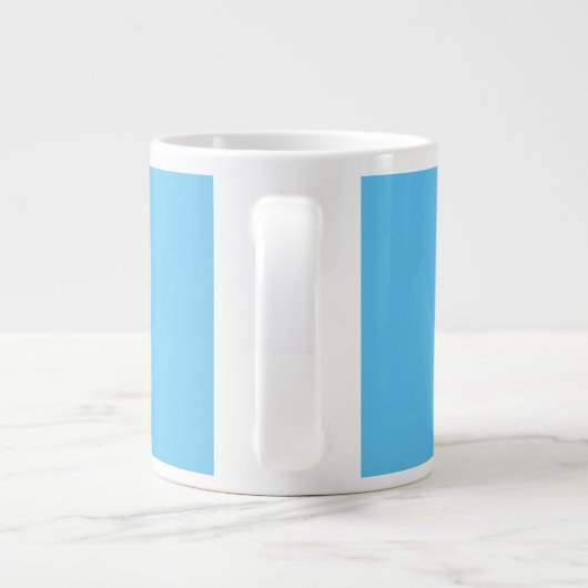 Café Time Bleu Jumbo Mug (Dos)