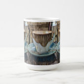 Café Time Cubism Art, Café Mug (Centre)