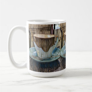Café Time Cubism Art, Café Mug