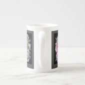 Café Time text avec Flower Image Specialty Mug (Dos)