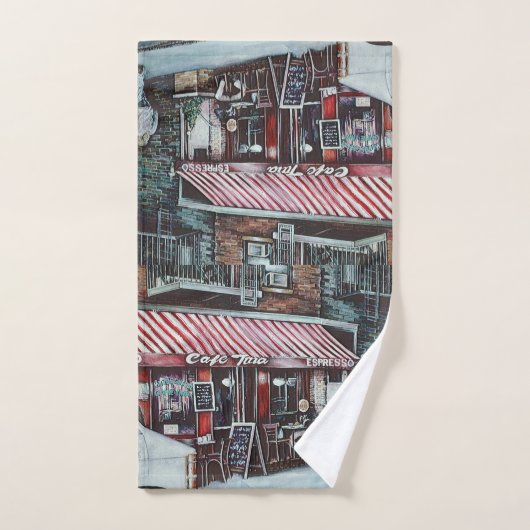 Cafe Tina's Twilight Bad Handdoek (Handdoek)