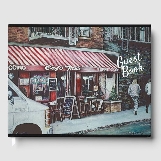 Cafe Tina's Twilight Gastenboek (Voorkant)