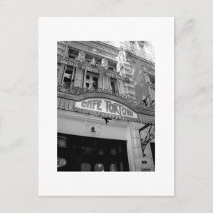 Cafe Tortoni en Tango Briefkaart
