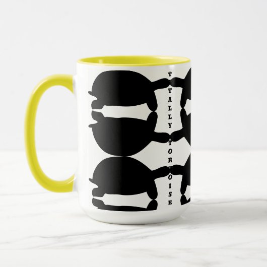 Café totalement tortue Funky / Mug de thé / Coupe (Gauche)