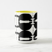 Café totalement tortue Funky / Mug de thé / Coupe (Centre)