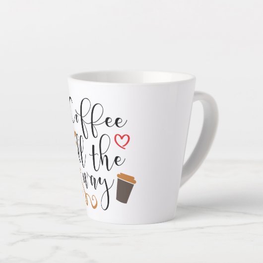 Café Tout Le Chemin Du Café De Noël Mug (Angle droit)