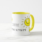 Café Tu Es Ma Mug Sunshine (Devant droit)