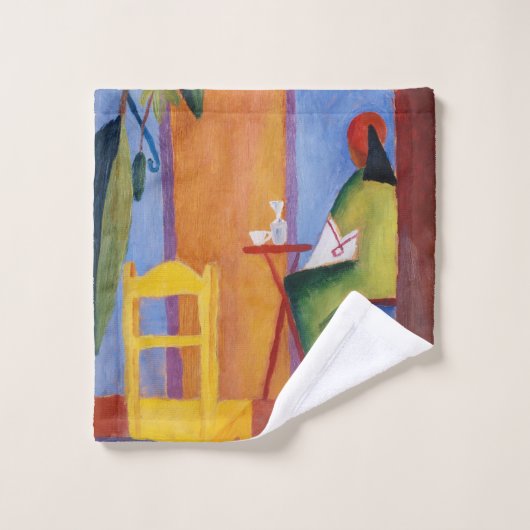 "Café Turc" Ensemble de serviettes d'art (Gant de toilette)