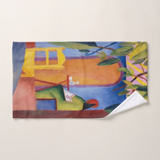 "Café Turc" Ensemble de serviettes d'art (Serviette à main)