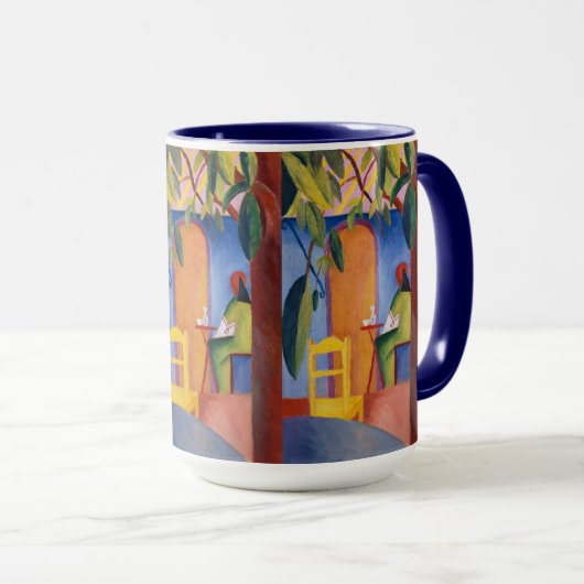 "Café turc" Tasse d'art (Devant droit)