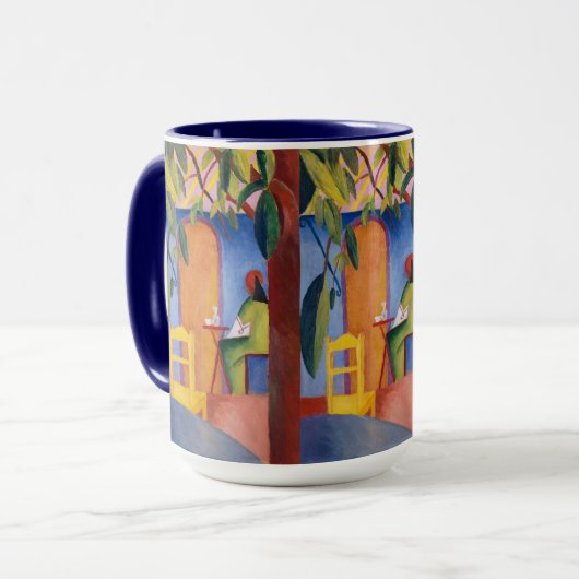 "Café turc" Tasse d'art (Devant gauche)