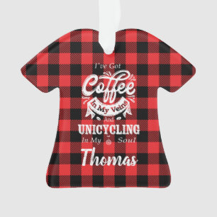 Café Unicycling Personnalisé Dans Mes Veines Pla