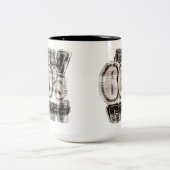 Café vintage Love 60's - Mug (Centre)