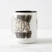 Café vintage Love 90's - Mug (Devant gauche)
