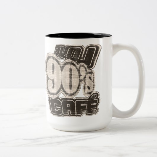 Café vintage Love 90's - Mug (Droit)