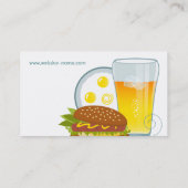 Cafe Visitekaartje (Achterkant)