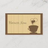 Cafe Visitekaartje (Achterkant)