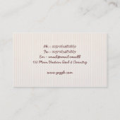 café-visitekaartje visitekaartje (Achterkant)