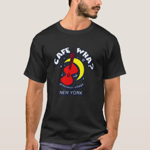 CAFE WAAROM DE NIEUWE GORKSTAD MUZIEK SCHERM BEVIN T-SHIRT