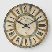 Café Wall Clock van het  station van 1870 Grote Klok (Voorkant)